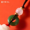 Bodhi lotus pendant, mobile phone pendant, comb, souvenir, key chain, couple, creative student, gift, tassel Application Scenario